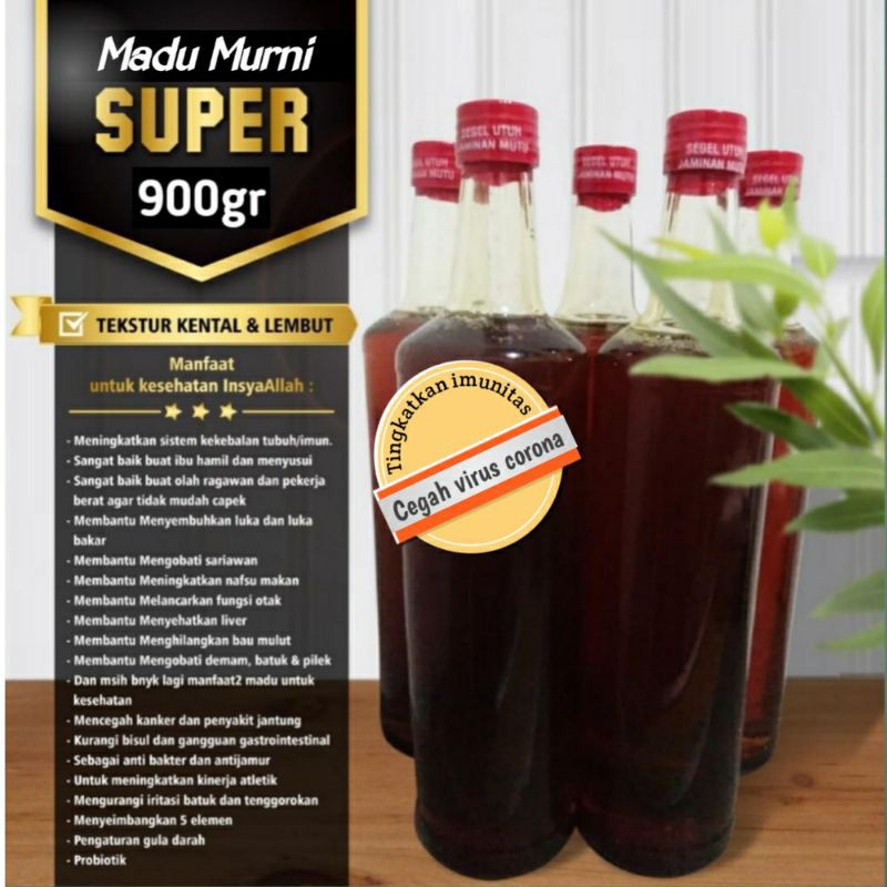 

madu murni super 900 gr