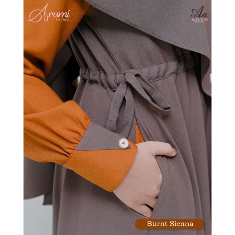 Arumi set dress/gamis by Aden ORI