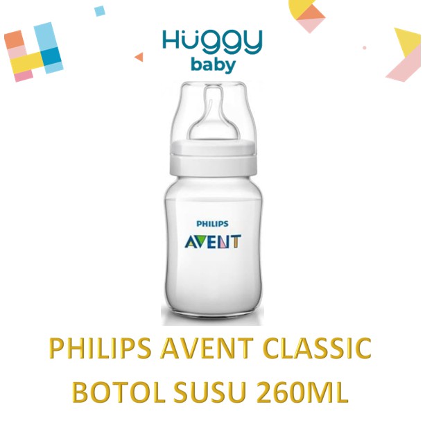 Philips Avent CLASSIC+ Botol Susu 260ml Single