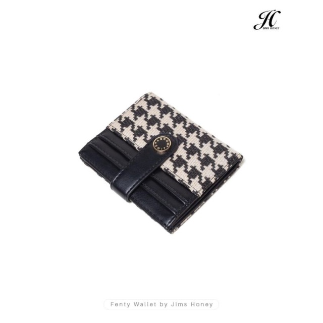 FENTY WALLET JIMS HONEY ORI DOMPET PENDEK LIPAT WANITA CEWE IMPOR FASHION KOREA TEMPAT KARTU TIPIS