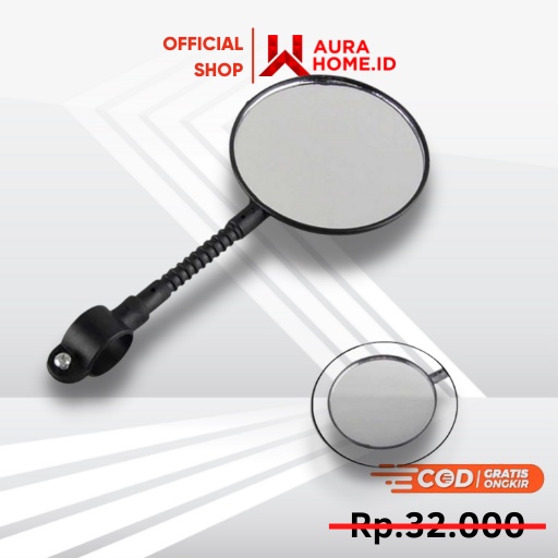 Kaca Spion Sepeda Bike Blindspot Rearview 1 Pcs / Kaca Spion Sepeda Speda Sepedah Gunung Mtb Fixie B