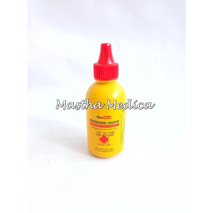 Encodine larutan antiseptik obat luka Betadine Povidone lodine 60ml cc