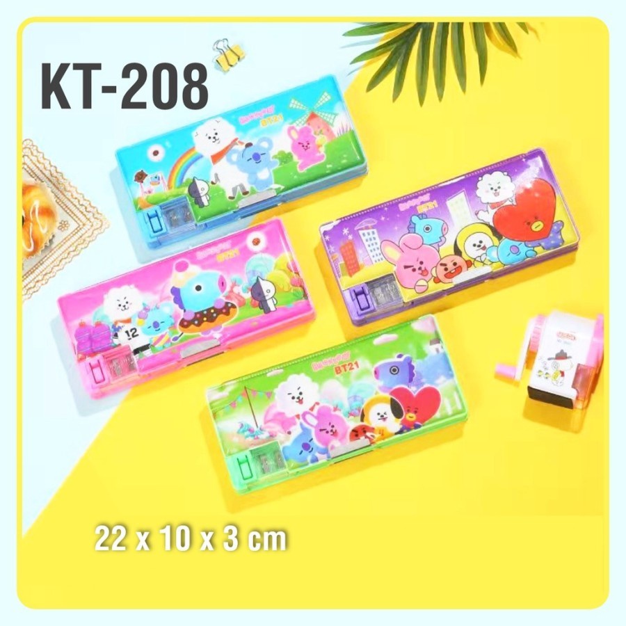 

SJS Kotak Pensil Magnet/Tempat Pensil/Pencil Case Box/Penyimpanan Pen