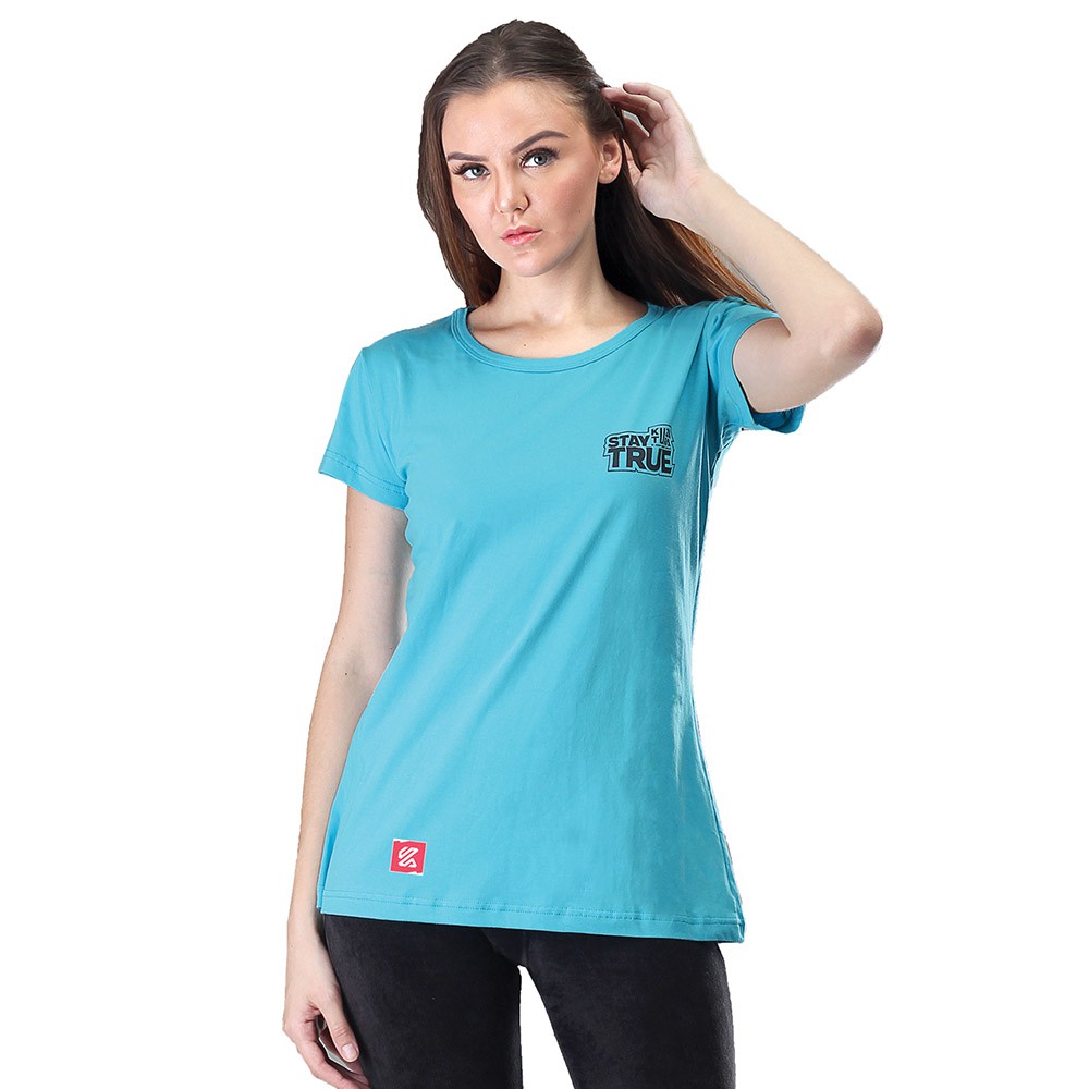 ATASAN WANITA KUZATURA KRO 235 KAOS WANITA KUZATURA KRO 235 BAJU WANITA KUZATURA KRO 235 BLUE