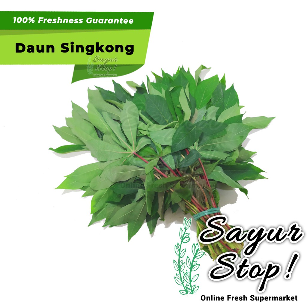 

Sayur Stop Daun Singkong 1 ikat