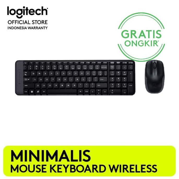 Logitech Mk215 Wireless Keyboard Mouse