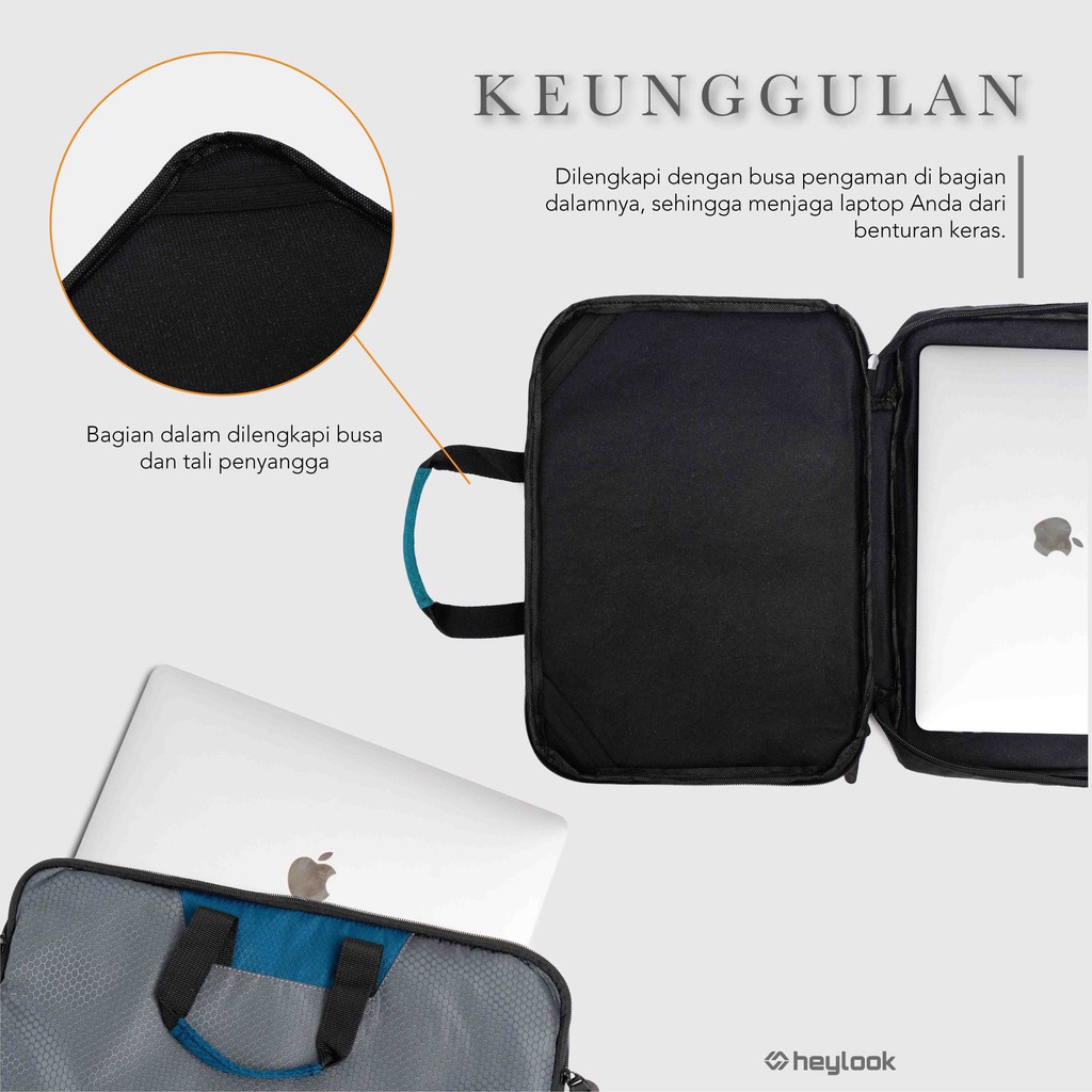 HEYLOOK Project - Tas Laptop SPRING Case Laptop Pelindung Laptop Cover Laptop 13&quot; Asus Samsung Acer Toshiba Hp