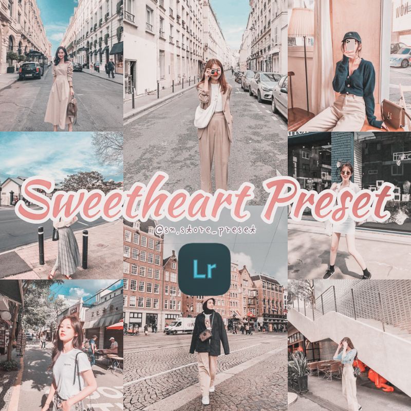 PRESET LIGHTROOM SWEETHEART For IOS &amp; Android