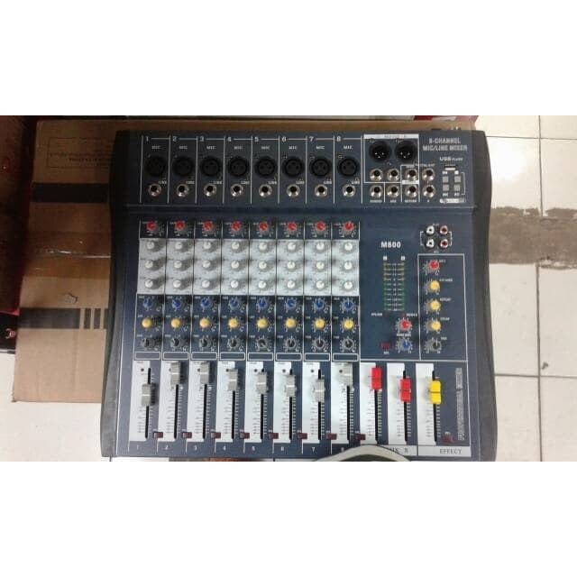 Mixer Audio Soundbest 8 Channel M-800