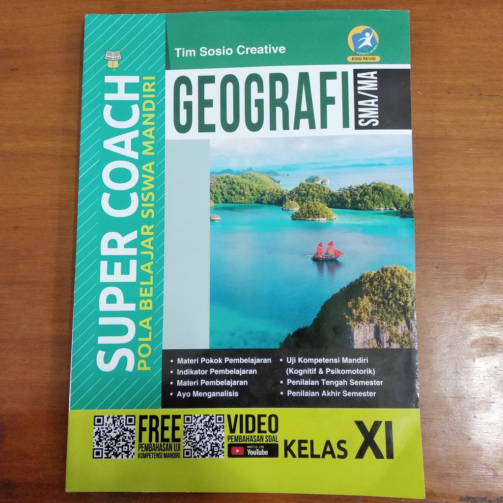 

Buku Soal SMA - Super Coach Geografi SMA Kelas XI Kurikulum 2013 Revisi