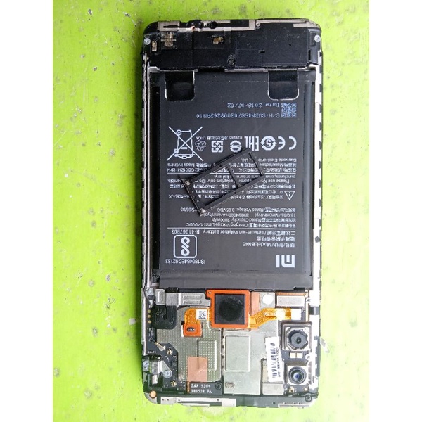 ( HARGA MSH BISA DI ATUR ) mesin normal Xiaomi not 5 pro RAM 4/64, minus sesuai gambar lcd pecah, bl