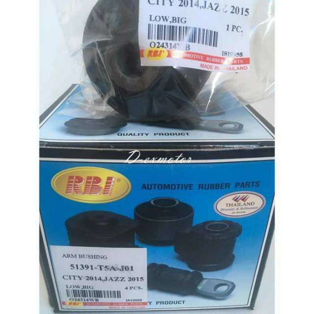 Bushing sayap arm depan Jazz 2015 GK5 city 2014 RBI