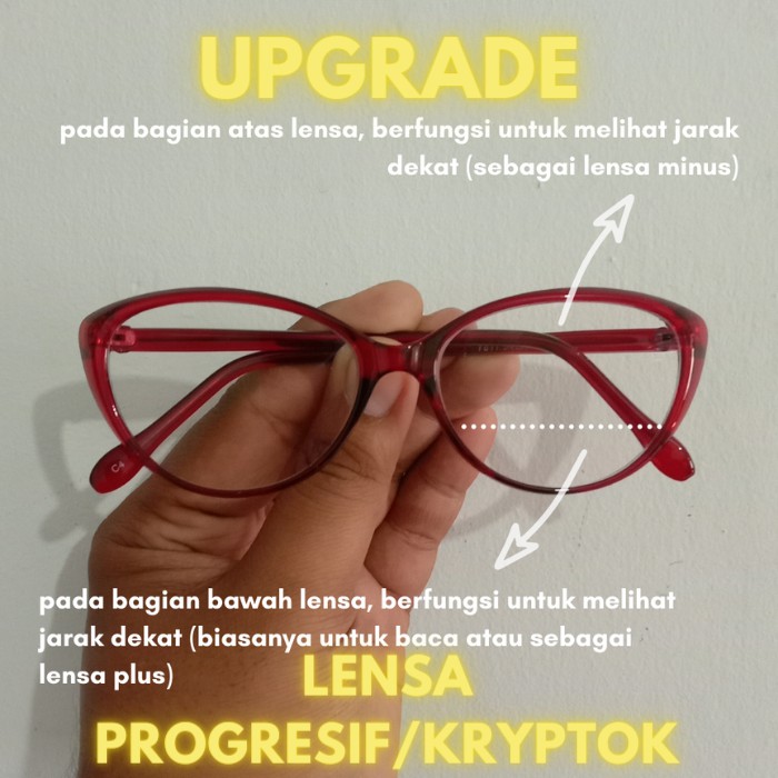 UPGRADE LENSA PROGRESIF/KRYPTOK