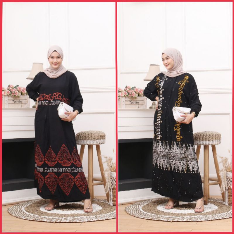 [ BISA COD ] Gamis Twill Rayon Cap Malaman Dress Syari Jumbo Original | GAMIS RAYON HOMEY DRESS | GAMIS TWILL ORI | GAMIS SYARI BUSUI CANDI MEKAR | BATIK ABSTRAK