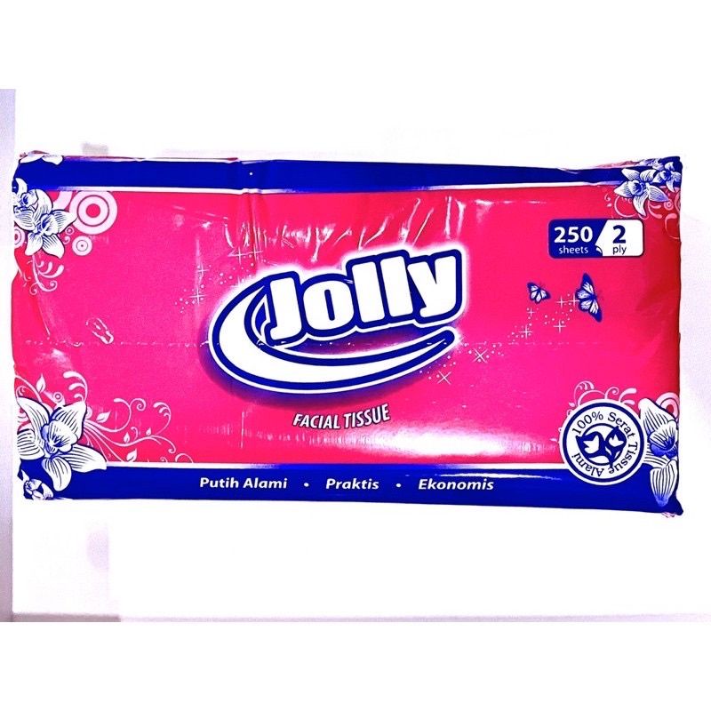 Jolly Facial Tissue 250 sheet / Tisu Wajah Jolly