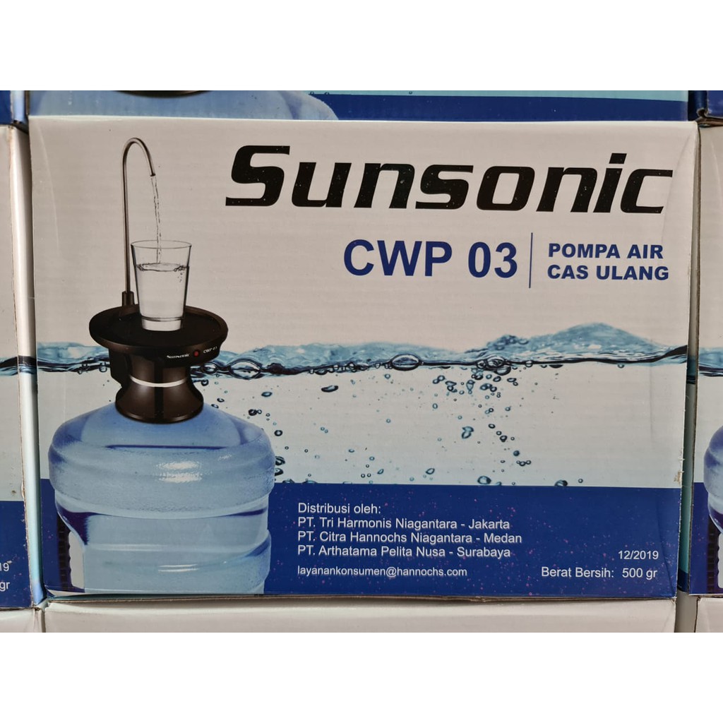 SUNSONIC CWP-03 Pompa Air Otomatis