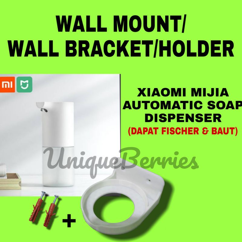 xiaomi mijia automatic soap dispenser wall mount bracket holder