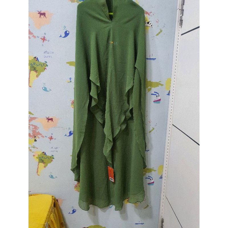 new khimar sumayya nature green sisesa