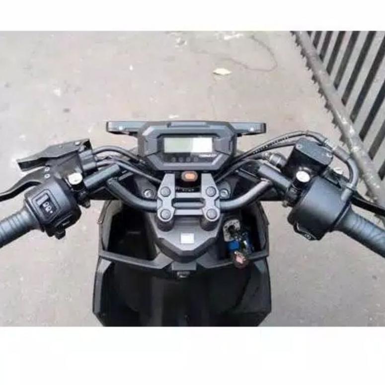 Stang Setang Stir Setir Fatbar Sprinter Pendek Beat Street Vixion Megapro Cb150r Racing Hitam Murah 