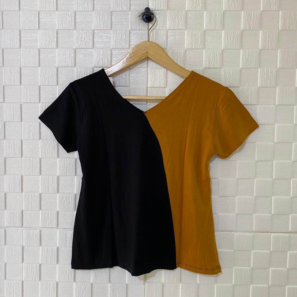 atasan kombinasi wanita terbaru/kaos wanita/pakaian wanita/atasan murah/kaos murah/atasan/kaos/shabhira16-4