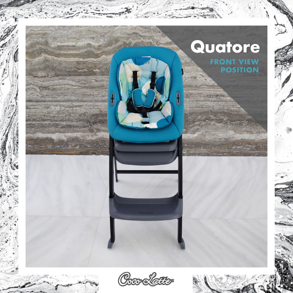 Cocolatte Highchair CL 2108 Quatore Kursi Makan Bayi