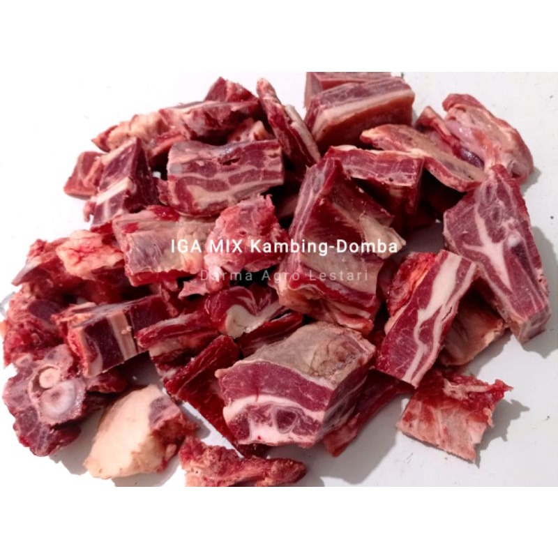 

Tulang Iga Kambing/Domba Mix