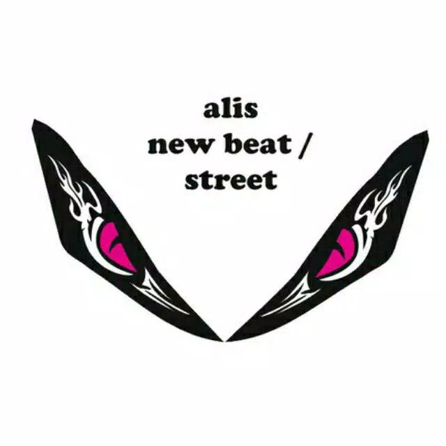 STIKER LAMPU ALIS HONDA BEAT FI DAN NEW 2016 2017 2018 2019