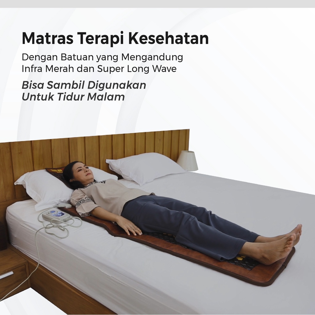 Dana Bio Sun Mat Matras Refleksi Kesehatan dan Terapi - Mengatasi Kolesterol, Sakit Otot, Melancarkan Peredaran Darah  - Sertifikat Asli Depkes - Original-5