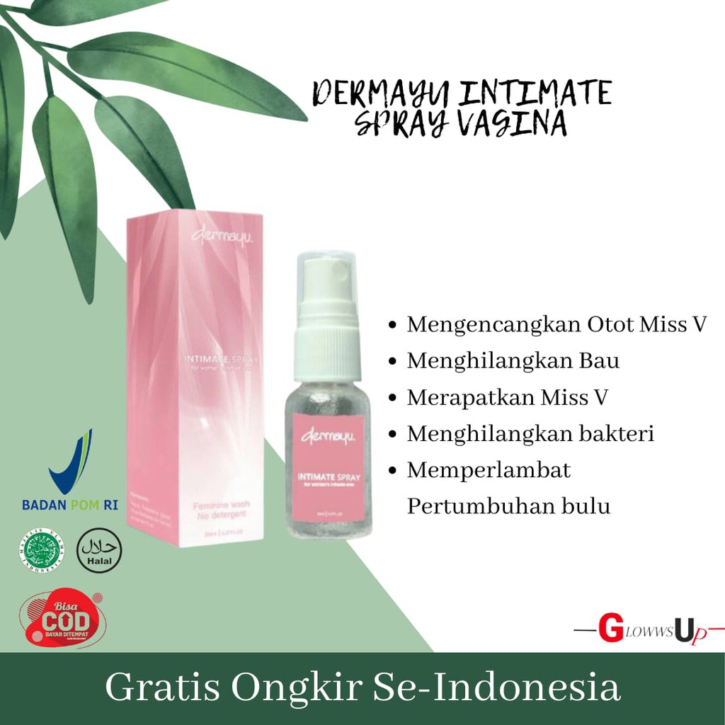 PERAPAT MISS V DERMAYU INTIMATE SPRAY 20ML - PERAPAT VAGINA - PENGENCANG MISS V - PENGENCANG VAGINA