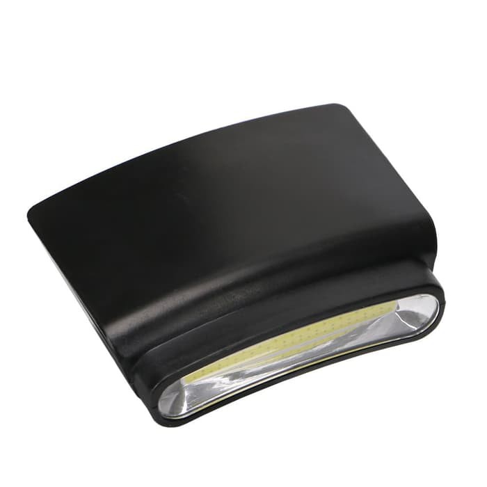 TaffLED Senter Clip-on Topi Headlamp Cap LED COB M1800 Black