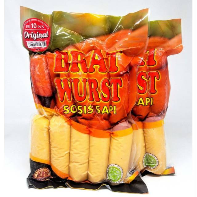 

Sosis Sapi Bratwurst Original Mini Isi 10