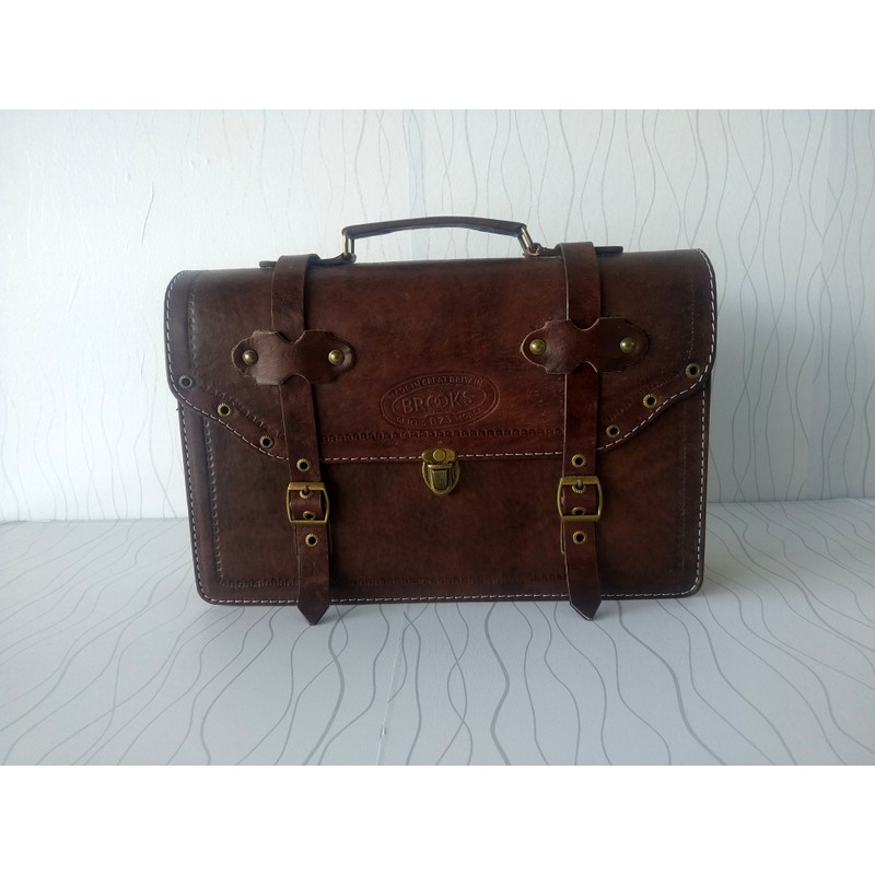 TAS MOTOR KULIT SIDE BAG RETRO KLASIK UNTUK W175 ATAU MOTOR KLASIK VINTAGE TAS MOTOR TERMURAH