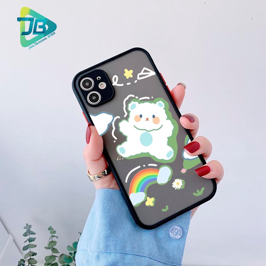 SOFTCASE DOVE BERUANG OPPO VIVO SAMSUNG XIAOMI REALME IPHONE ALL TYPE JB5013