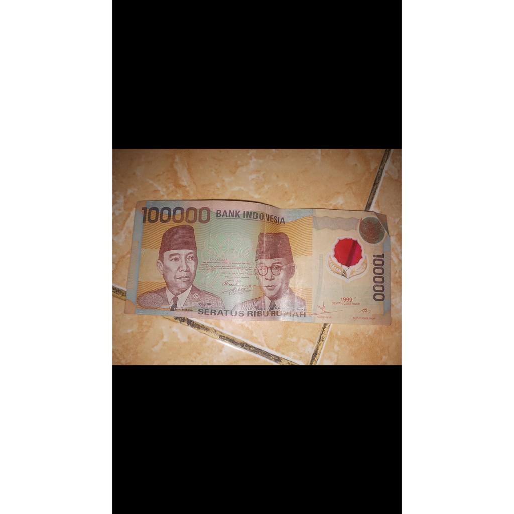 uang kuno 100ribu