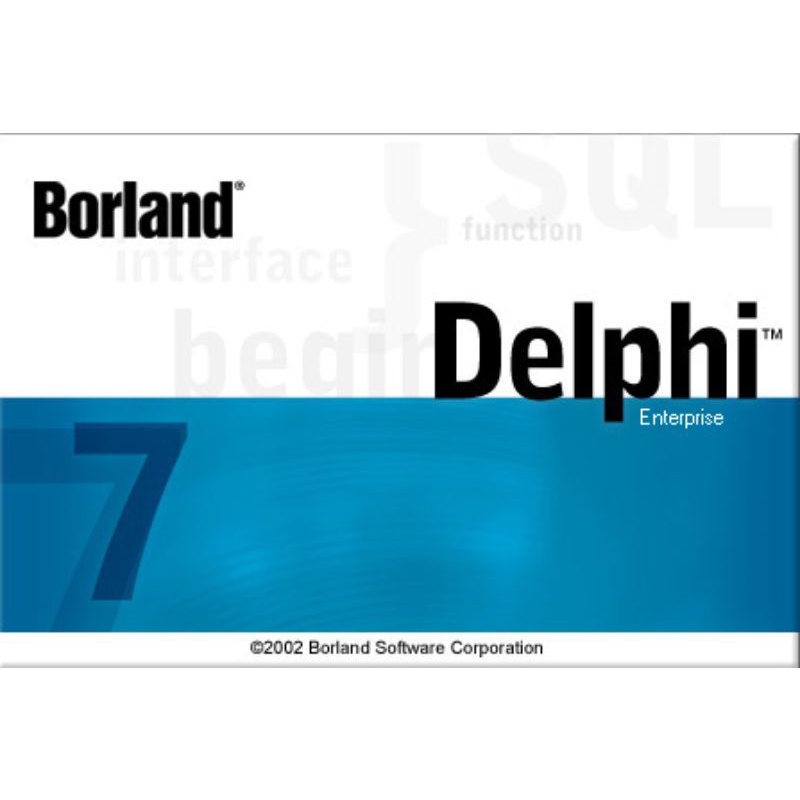 CD DELPHI 7 UNTUK PEMROGRAMAN BAHASA KOMPUTER