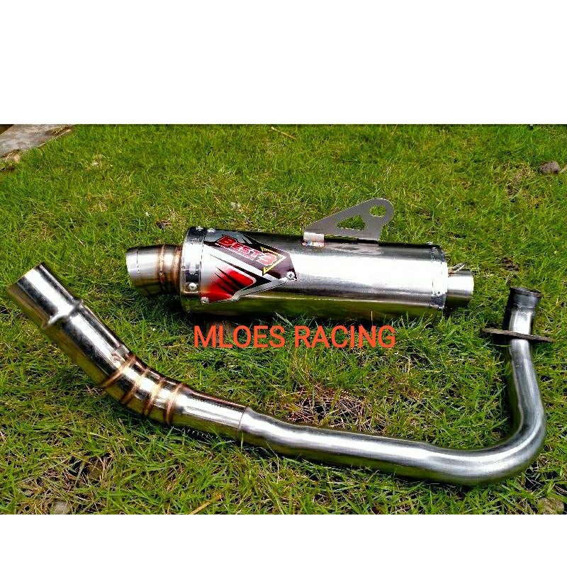 KNALPOT BEST3 INLET 38 UNTUK MOTOR SCOOPY