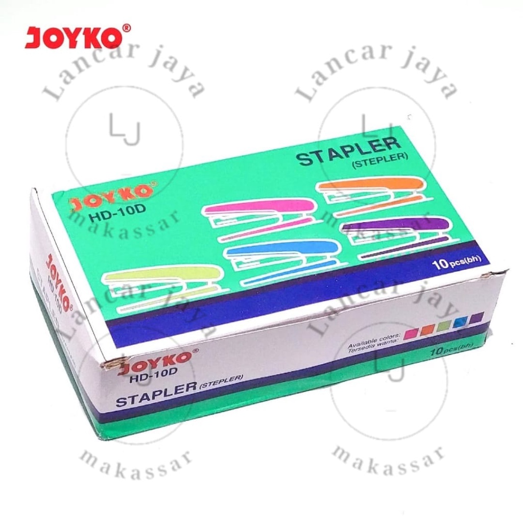 

[1 BOX / 10 PCS] Stapler / Stepler / Jepretan Joyko HD-10D