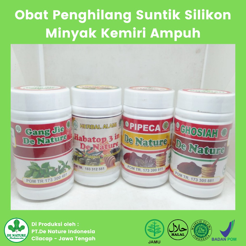 Obat Menghilangkan Silikon Urang Aring Dan Minyak Kemiri De Nature