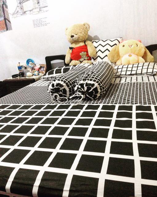 [grosir] Sprei Katun Panca Premium Motif Hk Dotty