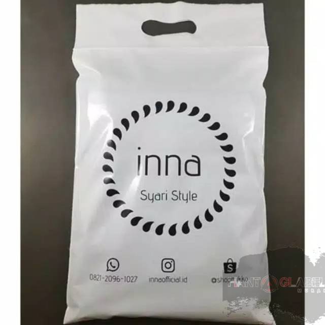 Plastik Sablon / Plastik Plong Ziplock 20x30+6