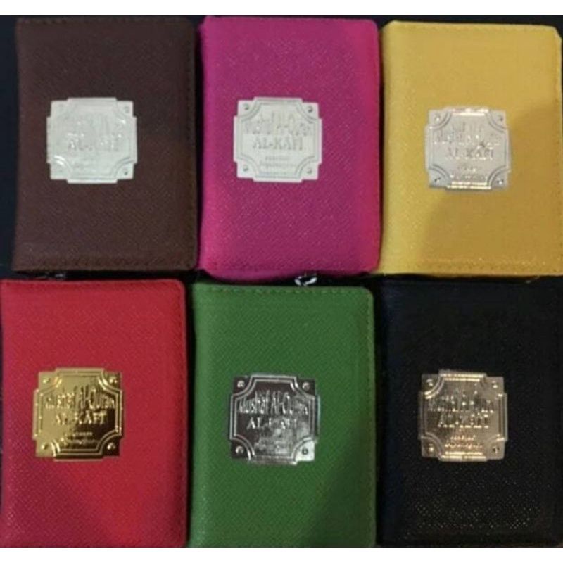 ALQURAN SAKU RESLETING A7 alquran terjemah saku resleting/quran saku
