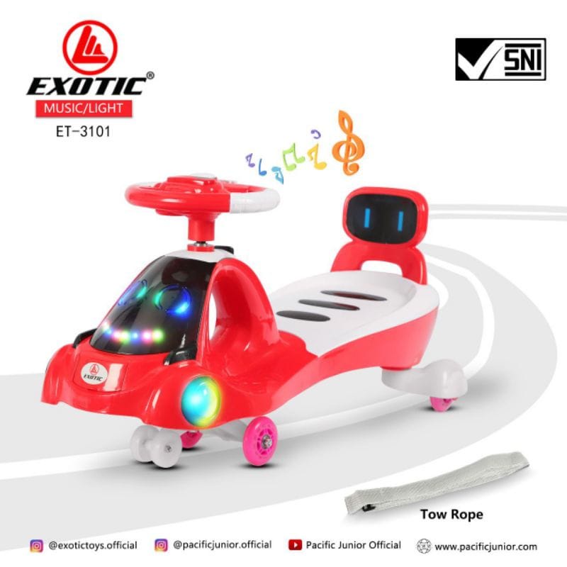 Exotic Swing Car ET3101 / Mainan Mobilan Anak