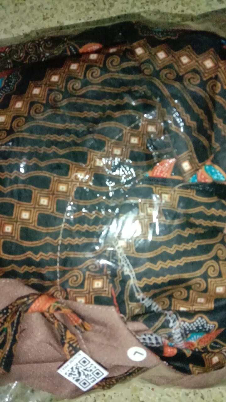 Batik Dolby Dolbi Dobby Doby Tenun Sutra Tulis Katun Atbm Baron Atasan Batik Wanita Sogan Srg308