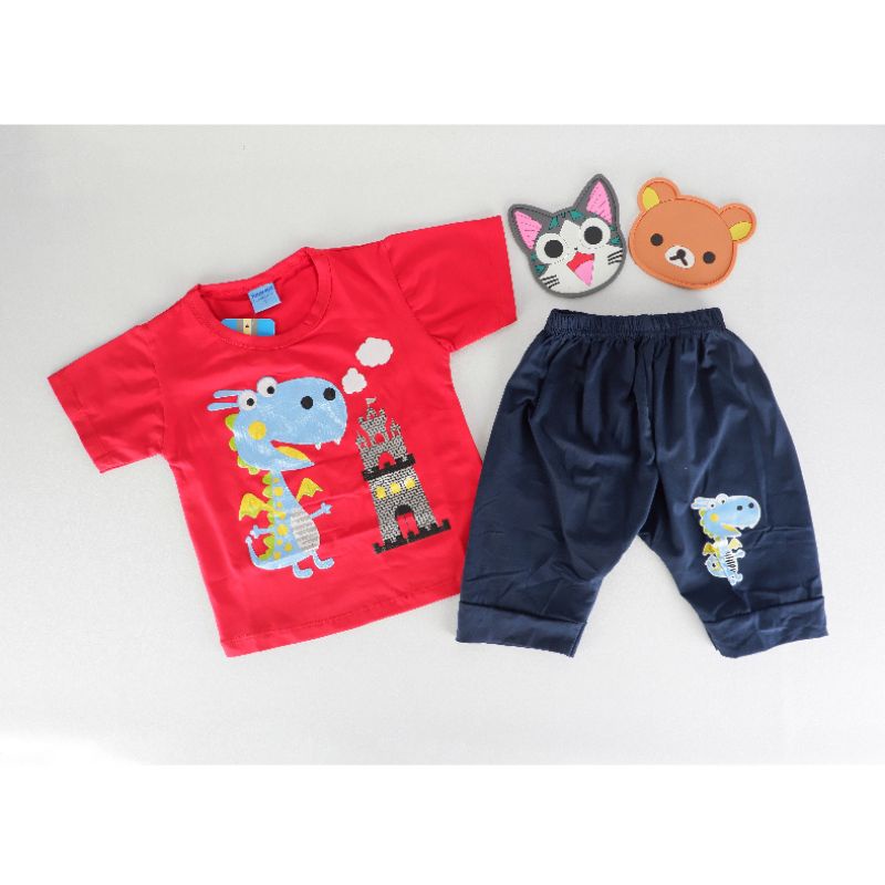 SETELAN BAJU ANAK BAYI COWOK PREMIUM 1-3 TAHUN TIMMY KIDS