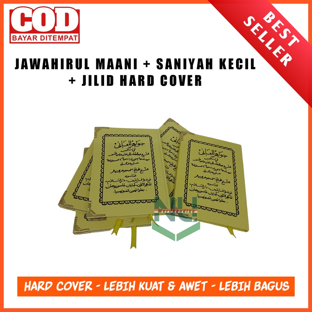 KITAB HIKMAH / KITAB JAWAHIRUL MAANI dan SANIYYAH ORIGINAL JILID COVER KECIL / KITAB TSANIYAH KH JAU