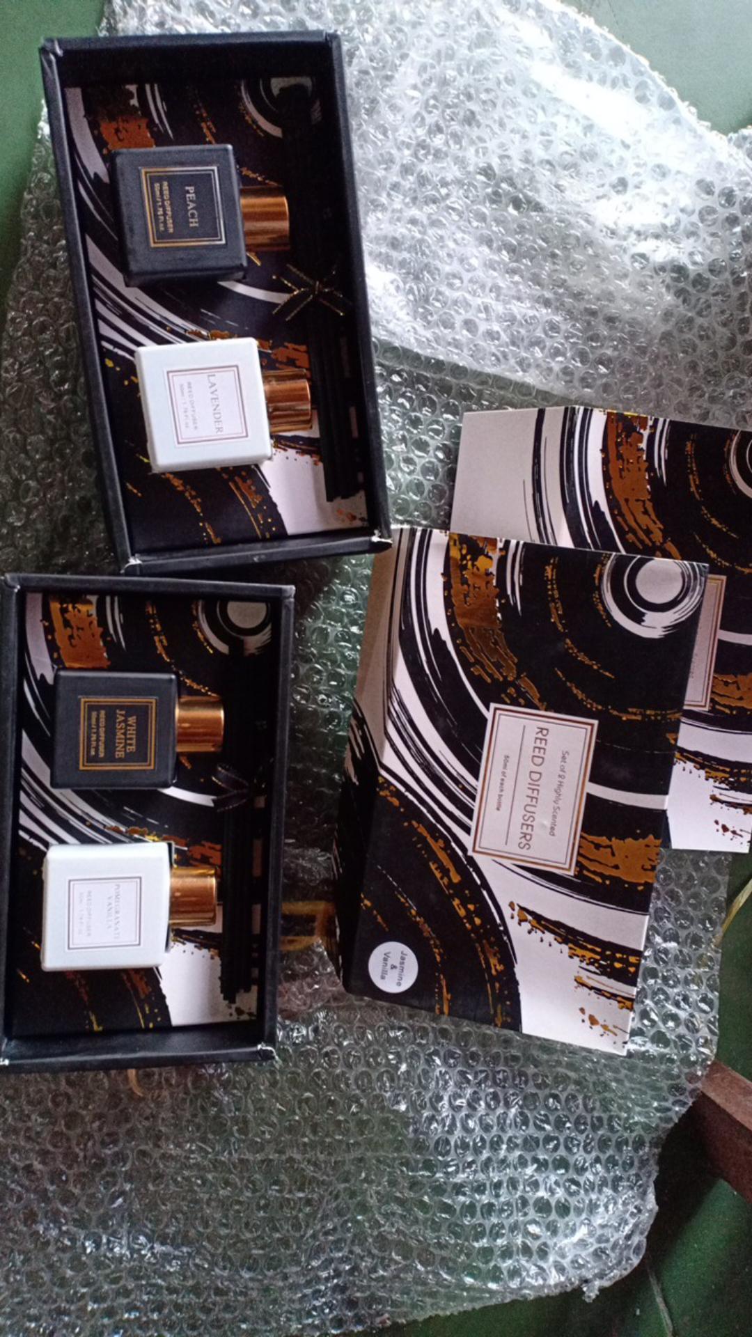 Luxury Aroma Essential Oil Reed Diffuser Set Isi 2