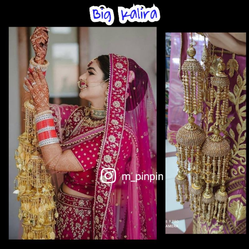 big kalira bridal hiasan tangan juntai gelang tangan india hiasa pergelangan tangan wedding jodha