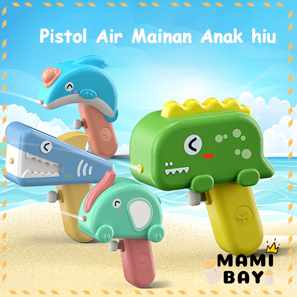 Mamibayi Mainan Pistol Air Anak Dinosaurus/water gun mainan