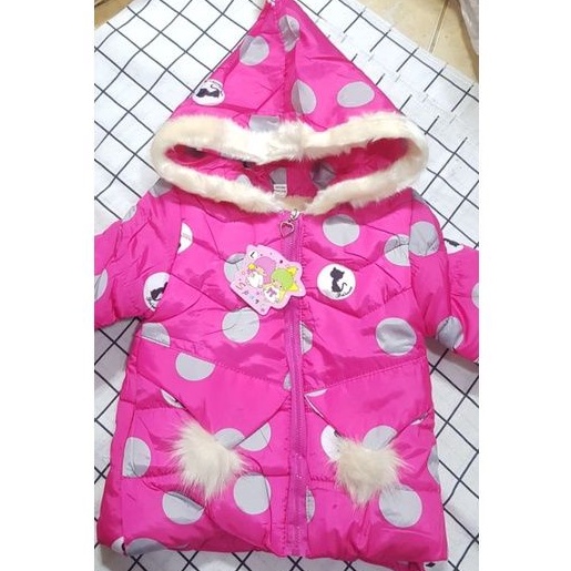 EF318/EF904/EF317 Jaket winter tebal 2-4thn