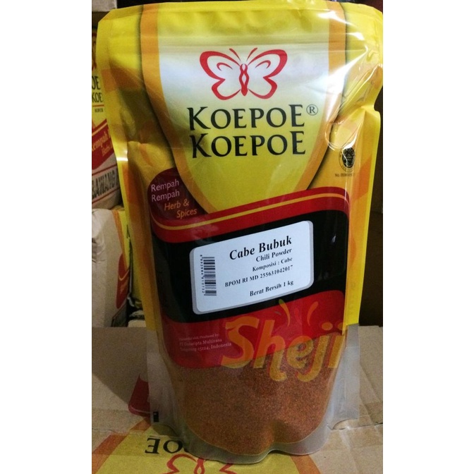 

CABE BUBUK/CHILI POWDER KOEPOE KOEPOE 1KG